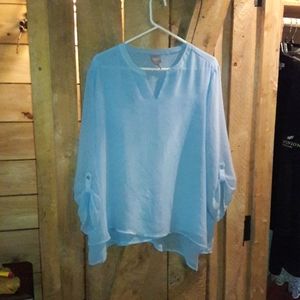 Chico's sheer blouse